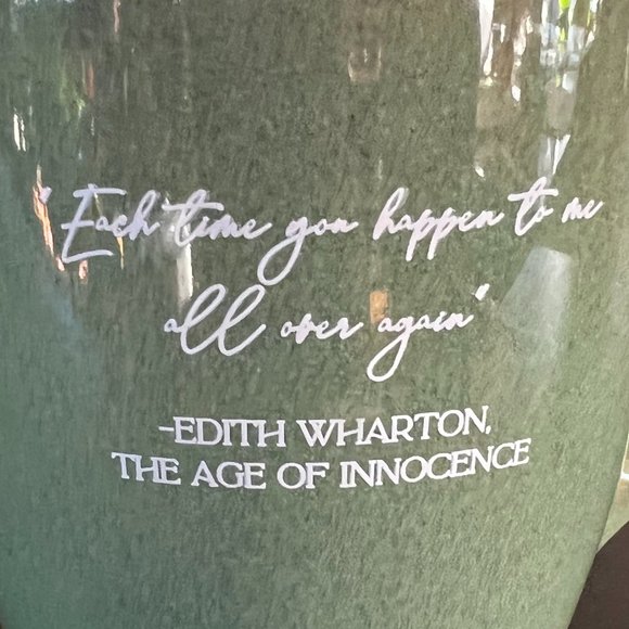Edith Wharton ~ Book & Mug Set ~ Mug w/ Age of Innocence Quote & Copy of Novel - Picture 4 of 11